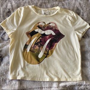Rolling Stones Semi Cropped Tee